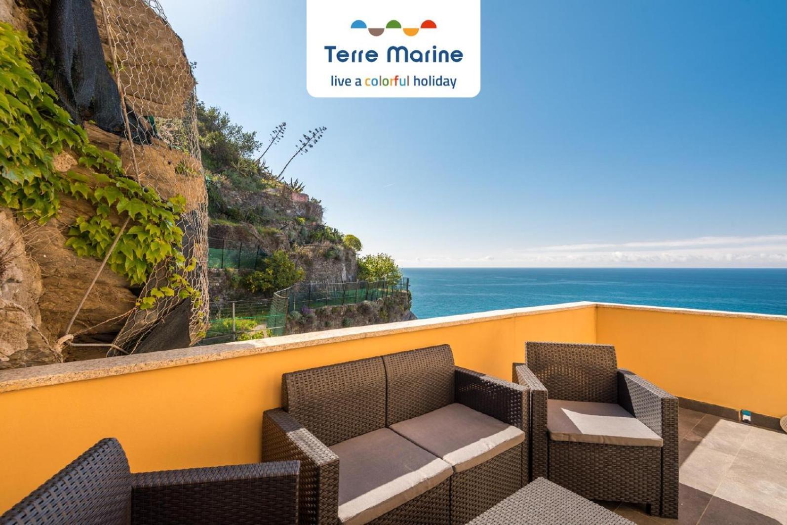 Queen Of Sea Gold, Terre Marine Apartment Manarola Exterior photo